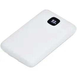 Swiss Cougar Phoenix Fast Charge 22.5W Power Bank - 10000mAh Solid White Front